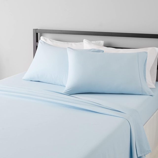 Useful Microfiber Flat Sheet king Size Elastic Bed Sheet Fitted Sheets Bedding Set for Hotel and Home