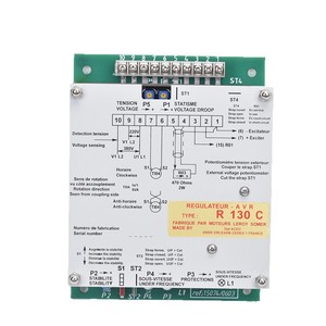Régulateur de tension pour générateurs stabilisateurs, produit Leroy-Somer de qualité garantie, directement de l'usine, R130C AVR - Product Image 4