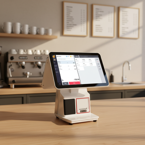 Caja Registradora Táctil POS con Impresora Grande Integrada de 58 mm, PC Opcional para Hostelería, 4+64 GB, Caja Registradora POS B1 - Product Image 1