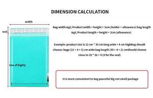 Sobres de Correo Ecológicos A3, Resistentes al Agua, de Poli, Rosa, Marrón, Negro, Biodegradables, con Logotipo Personalizado y Burbujas en las Bolsas de Embalaje - Product Image 4