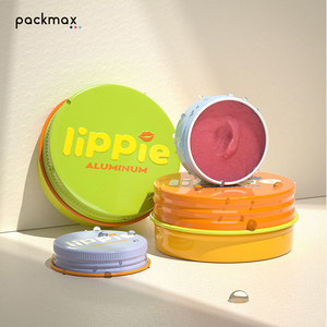 Custom Lip Balm Aluminum Tin for Solid Perfume Face Cream Hand Cream - Small Round <b>Mini</b> Empty Jar Refillable - Product Image 6