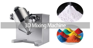 เครื่องผสมแป้ง LPMIE แบบสเตนเลสสตีล 3 มิติ พร้อมหัวตีแบบหมุนได้สามมิติ - Product Image 2