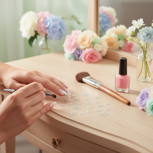 Adesivi con strass brillanti ILAN 39006-1 per decorazioni unghie - Product Image 2