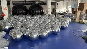 Tùy Chỉnh Đảng Trang Trí Đám Cưới Lớn Chrome Sáng Bóng Gương Quả Bóng Đánh Bóng Hình Cầu Bóng Bơm Hơi Cho Bán - Product Image 2