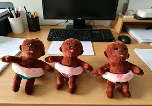Oso de Peluche Marrón Personalizado con Bordado, de Felpa Súper Suave de Algodón PP, Tipo Oso, para Alivio del Estrés, Ideal para Bodas - Product Image 6