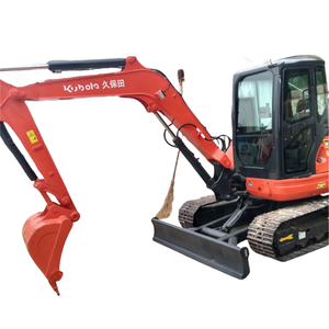 Entretien facile Japon Kubota KX155 Construction de petites excavatrices d'occasion 5 tonnes EPA CE Mini pelleteuse de seconde main - Product Image 1