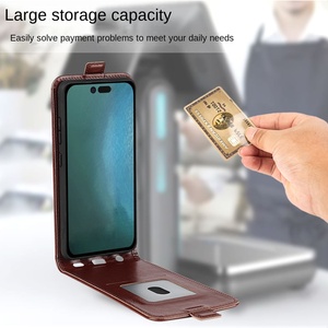 Funda de Teléfono de Lujo, Cartera de Cuero PU con Tarjetero, Funda de Cuero para <span class=keywords><strong>iPhone</strong></span> 11 12 13 14 15 Pro Max 8 7 X XS Max - Product Image 5