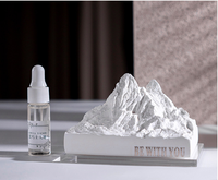 Décoration intérieure articles de luxe parfum parfumé en céramique plâtre pierre arôme pierre diffuseur arôme pierre montagne