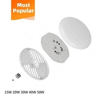 Ampoule LED à économie d'énergie en gros, type DOB SKD, avec culots E27 et B22, puissance 15W-80W, température de couleur 3000K/6500K, certifiée CE