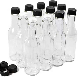 Botellas de salsa <span class=keywords><strong>Tabasco</strong></span> con tapas de plástico Botella de vidrio de salsa picante barata de 150ml - Product Image 2