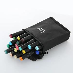 Papeterie d'artiste, 80 couleurs, marqueur double pointe pour l'art, le dessin et l'esquisse, pour étudiants - Product Image 3