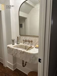 Современная раковина из натурального камня для ванной - Product Image 2