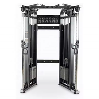 Máquina Multigimnasio de Doble Polea con Sistema de Cables Cruzados, Equipo Avanzado de Alta Resistencia para Entrenamiento de Fuerza de Pecho y Espalda