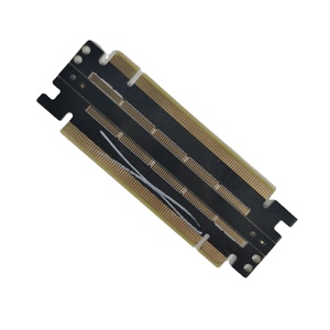 Thẻ Riser PCIE 1X Đến 16X Thẻ Riser Nam Sang Nữ U1 U2 <span class=keywords><strong>PCI</strong></span> <span class=keywords><strong>Express</strong></span> 3.0 Khe Cắm 90 Độ Bảo Vệ Công Cụ Bộ Chuyển Đổi Mở Rộng - Product Image 5