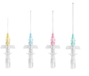 สายสวนฉีดยาแบบใช้แล้วทิ้งชนิดปีกผีเสื้อพร้อมช่องฉีดยาสำหรับการบำบัดด้วยการให้สารน้ำทางหลอดเลือดดำและการถ่ายเลือดในโรงพยาบาล - Product Image 1