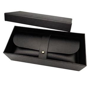 UTOP Vente en gros de sacs à <span class=keywords><strong>lunettes</strong></span> en cuir de luxe personnalisés, boîte d'emballage noire, <span class=keywords><strong>étui</strong></span> à <span class=keywords><strong>lunettes</strong></span> de soleil - Product Image 2