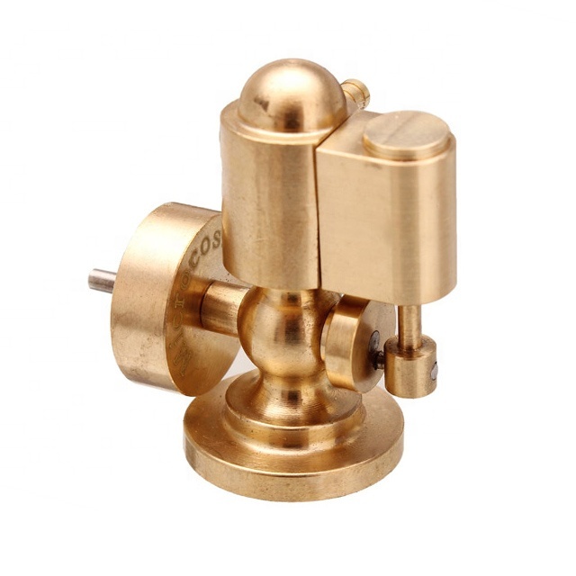 5 Axis CNC Machining Single Cylinder Steam Engine Model Mini Steam Engine Model