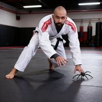Kimono Jiu Jitsu Unisex Seragam Brazilian Jiu Jitsu BJJ Gi Baju Latihan Katun Dapat Disesuaikan OEM/ODM Grosir