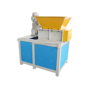 Industrial Crushing Paper <b>Tire</b> Cardboard Coconut Waste Metal Small Double Shaft Shredder Crusher <b>Machine</b> Small Plastic Shredder - Product Image 4