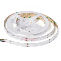Bande lumineuse LED couleur pleine RGBCCT WRGBW COB 560led 5 en 1 avec contrôleur Wifi
