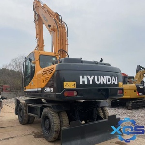 Excavadora de Ruedas Usada Hyundai 210W-9 Mini, 21 Toneladas, 2023, Buen Estado, Componentes Principales: Motor, Bomba, Engranaje, Corea - Product Image 5