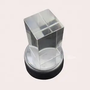 Manufacturer K9 Crystal Glass Cube Blank Crystal Glass Blocks for Engraving Crystal Cube Glass Paperweight For Crafts Souvenirs