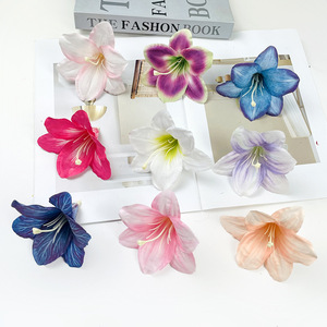 Cabezas de Lirio de Seda de 10 cm de Diámetro para Decoración de Bodas y Accesorios para el Cabello - Product Image 3