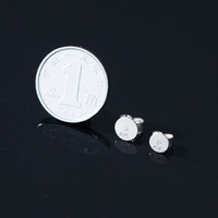 5*4.5 boucles d'oreilles rondes fermoirs à bouchon résultats de bijoux S925 en argent Sterling 6*5.5 papillon boucle d'oreille bouchon arrière pour boucles d'oreilles