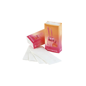 Paquet de 20 mouchoirs en papier torsadé, doux et blancs, pour usage quotidien - Product Image 1