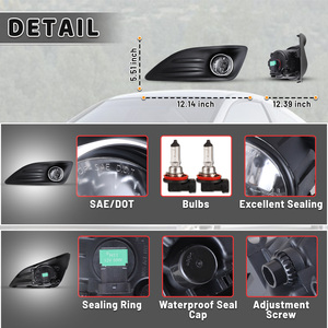 Winjet Nhà Máy Bán Buôn Sương Mù Ánh Sáng Phía Trước Xe Ánh Sáng Đèn Sương Mù Cho Ford Fiesta 2014 2015 2016 2017 2018 S & SE Mô Hình 2019 - Product Image 3