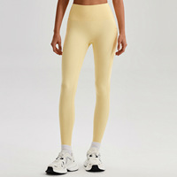 Legging de sport en Spandex sans couture, effet push-up et galbant, avec poches, pour femme
