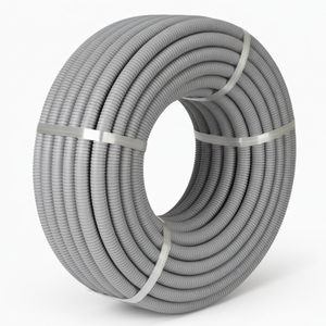 <span class=keywords><strong>Tubo</strong></span> Conducto Eléctrico FYX GREY PA66, Funda Protectora de Cable Abierta y Reforzada, Manguera Roscada de Plástico <span class=keywords><strong>Corrugado</strong></span> - Product Image 1