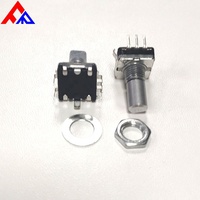 Mini interrupteur rotatif enfichable à 5 broches à 3 positions, 4 positions, 5 positions et interrupteur de position de haute qualité