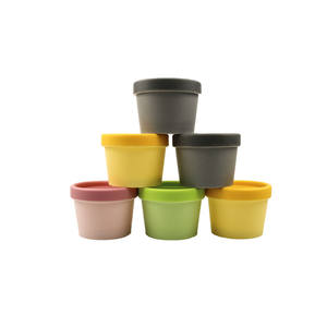 Pots en plastique écologiques pour crème faciale <span class=keywords><strong>de</strong></span> 50 g, flacon <span class=keywords><strong>de</strong></span> crème cosmétique, récipient / pots d'emballage pour crème hydratante <span class=keywords><strong>de</strong></span> 100 g - Product Image 5