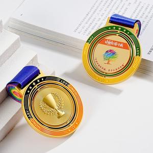 Produttore Logo personalizzato Design gratuito in metallo Sport medaglia d'oro Golf Spin ruotato medaglie sportive - Product Image 3