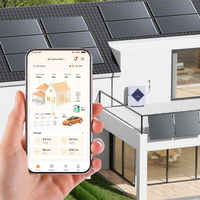 Batería LiFePO4 Powergo Todo en Uno de 51.2V 304Ah 6.6kWh con Inversor de 11KW, Comunicación CAN, IP65, Sistema Híbrido de Almacenamiento de Energía para el Hogar