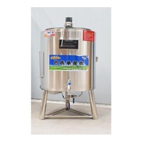 Machine de pasteurisation du lait Htst 500 litres Machine de pasteurisation du lait Machine de pasteurisation du jus Acier inoxydable
