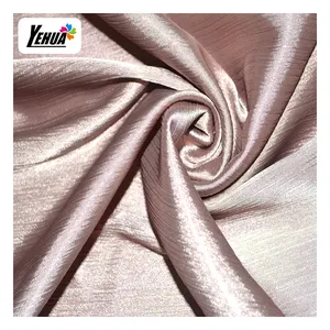 Woven Polyester Spandex crepe satin fabric silk satin fabric for dress