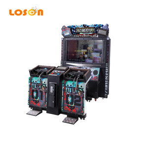 Parque Jurásico para interior, 2 jugadores, pistola de tiro, simulador de entretenimiento, máquina de Arcade, <span class=keywords><strong>videojuego</strong></span> - Product Image 2