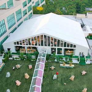 Tenda LingTong di Lusso 20x40 con Telaio in Lega di Alluminio, Impermeabile, per Matrimoni, Chiese, Fiere Commerciali ed Eventi fino a 500 Persone - Product Image 5