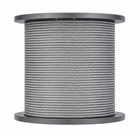 Câble en acier inoxydable de qualité industrielle pour applications lourdes et marines, directement de l'usine