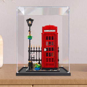 تجميع الشكل لعبة واقية حالة الغبار واضح الاكريليك مربع مع قاعدة - Product Image 2