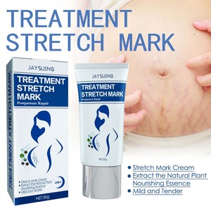 Crème naturelle à la glycérine pour les vergetures avec revitalisant cutané pour les soins corporels et le traitement hydratant pendant la <span class=keywords><strong>grossesse</strong></span> et après l'accouchement - Product Image 1