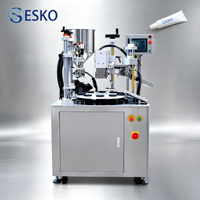 Machine de remplissage et de scellage semi-automatique ESKO pour tubes cosmétiques, crèmes, shampoings, gels – Système d'emballage flexible