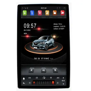 KANOR 12.8 Inch Android 9.0 PX6 6Core 4 + 32 Gam Cho Tesla Phong Cách Car Autoradio Phổ 2din Android Navigation Gps Wifi