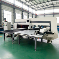 Machine de poinçonnage de tôles CNC à tourelle de type mécanique avec moteur certifié CE, puissance 20KW