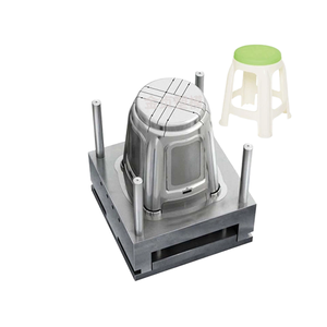 Strumento di macinazione in plastica stampato a iniezione personalizzato che apre la progettazione e la produzione di stampi per sgabelli pieghevoli - Product Image 2