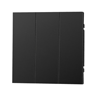Prise murale tactile de haute qualité, série Z, standard européen moderne, export, noir, norme allemande 220V, pour usage domestique