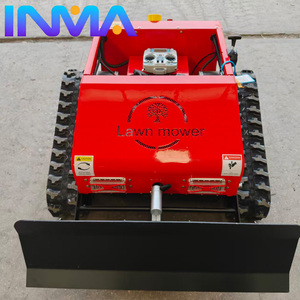 <span class=keywords><strong>INMA</strong></span> 550 Desbrozadora de Arrastre Remoto con Cuchilla Topadora Delantera 50 °   Cortadora de Césped a Control Remoto de 500 m con Motor Euro5 para Huertos y Viñedos - Product Image 3