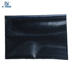 Tissu tissé en PE noir imperméable, membrane HDPE étanche pour l'aquaculture, bassin à poissons, bassin à racines de lotus, <span class=keywords><strong>anti</strong></span>-fuite - Product Image 2